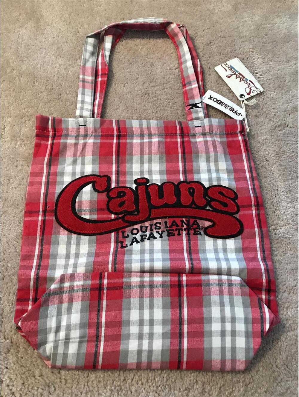 Louisiana Racin Cajuns Louisiana Lafayette Pressbox Bag NWT! M130